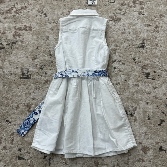 Polo Ralph Lauren Girls' Belted Cotton Oxford Shirt Dress Size 3T NWT - Picture 2 of 4